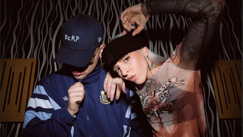 Bizarrap y Young Miko.