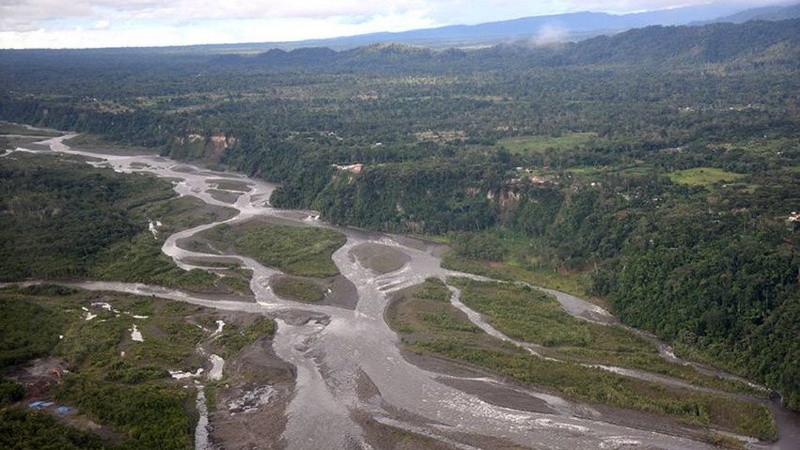 El descubrimiento tuvo lugar en el Valle de Upano, en la selva amazónica ecuatoriana.