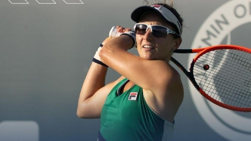 Podoroska obtuvo una contundente victoria en su debut en Australia.