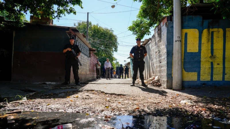 El operativo se llevó a cabo en la mañana de este lunes.