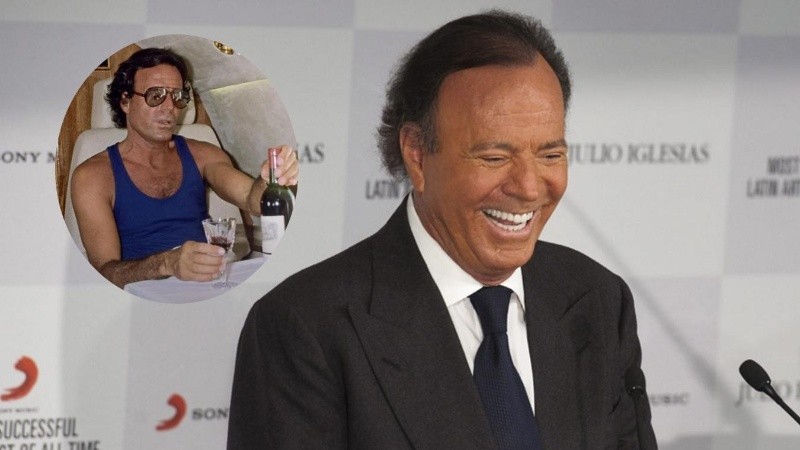 El cantante Julio Iglesias.