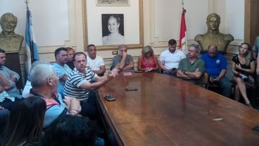 Dirigentes rosarinos definieron lineamientos de la movilización local.