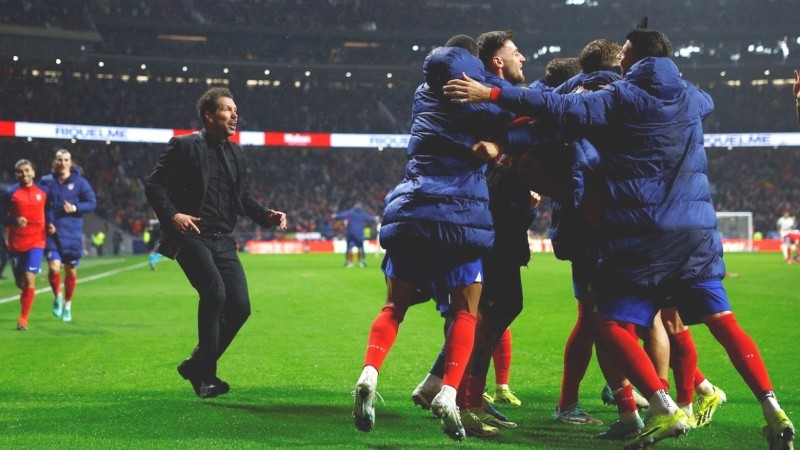 El Cholo se sacó las ganas y eliminó al Madrid en la Copa del Rey.