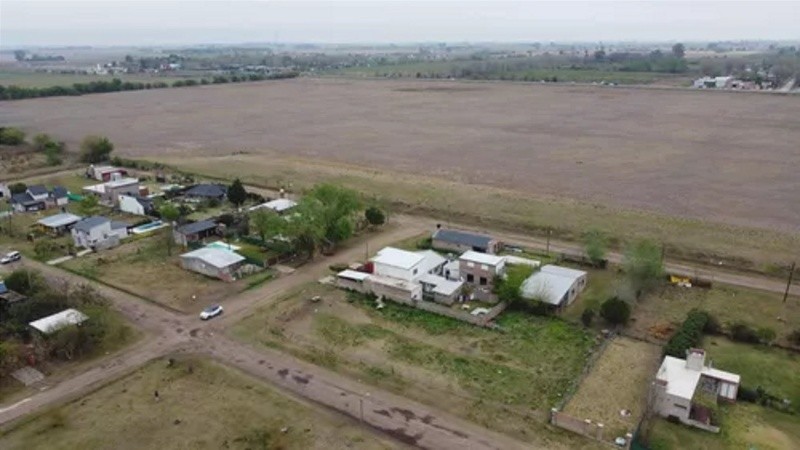 Foto panorámica del barrio Bosque Azul.