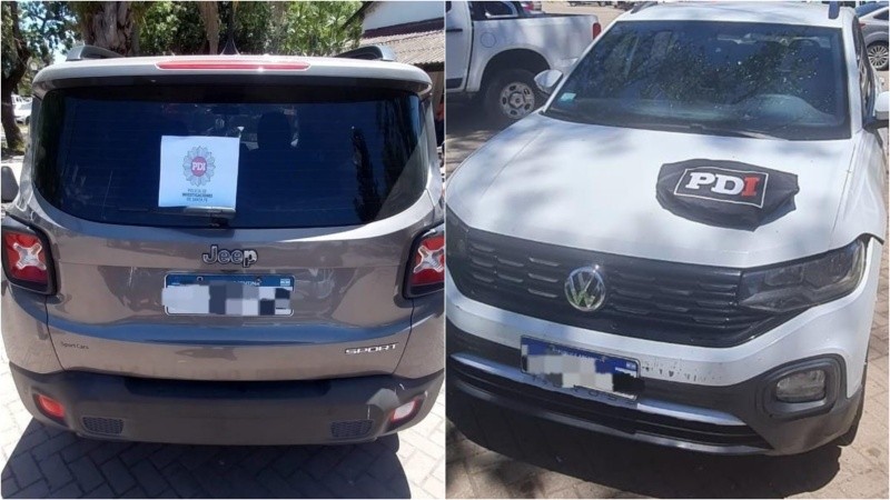 La identificación de ambos vehículos no fue al azar y forma parte de una investigación en curso.