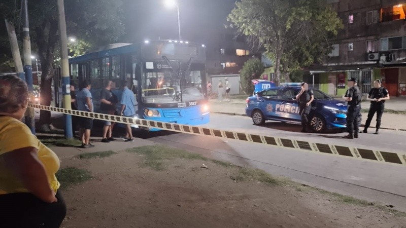 El operativo policial en Winter al 3800.