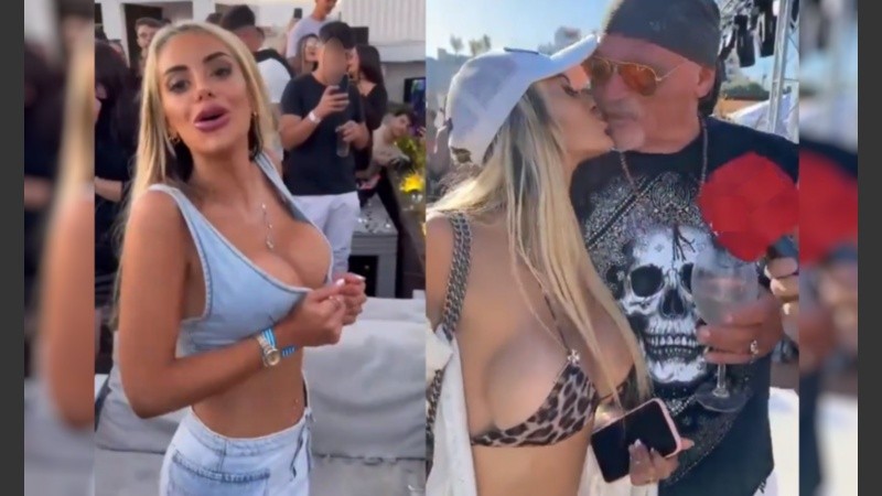 La actriz e influencer Antonela Pane.