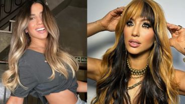 Cinthia Fernández y Flor Vigna.