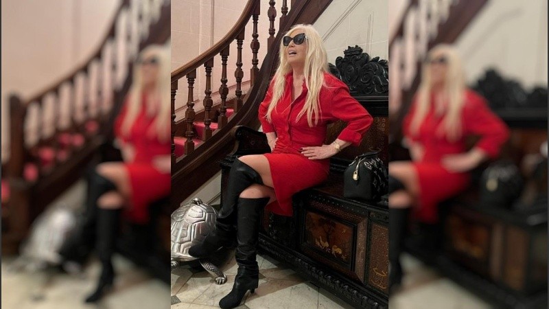 La diva argentina Susana Giménez.