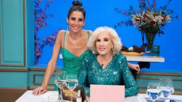Juana Viale y Mirtha Legrand.