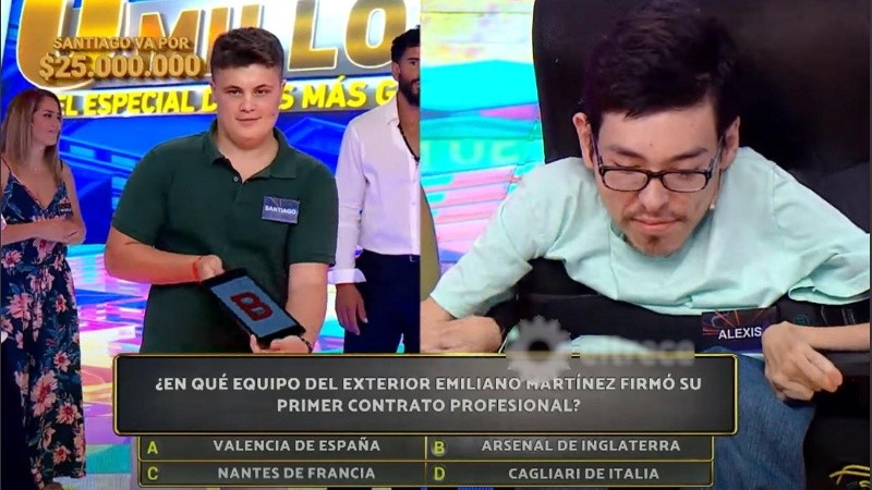 Santiago y Alexis volvieron a competir en 