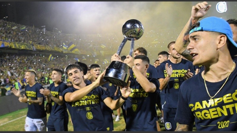 Central festejó con su gente en Arroyito.
