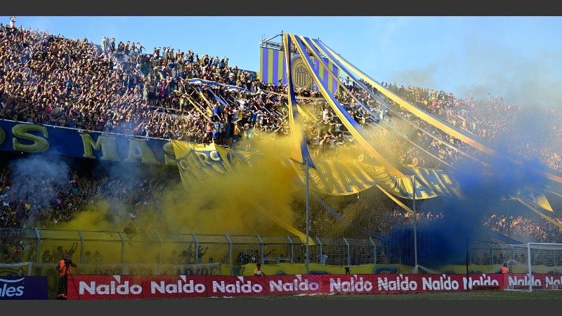 Central festejó con su gente en Arroyito.
