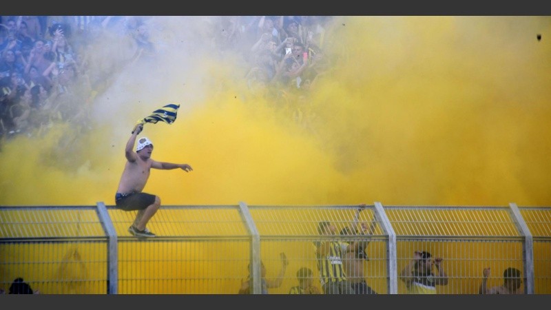 Central festejó con su gente en Arroyito.