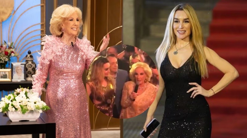 Mirtha Legrand y Fátima Florez.