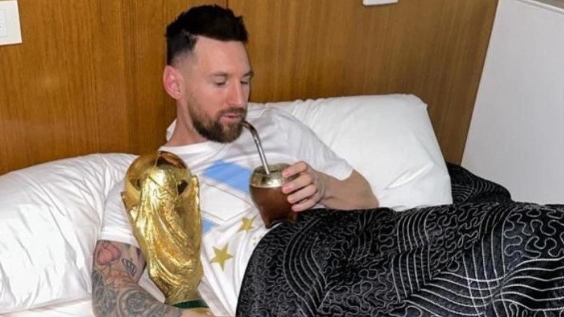 El campeón del mundo revolucionó las redes con nueva foto de perfil.