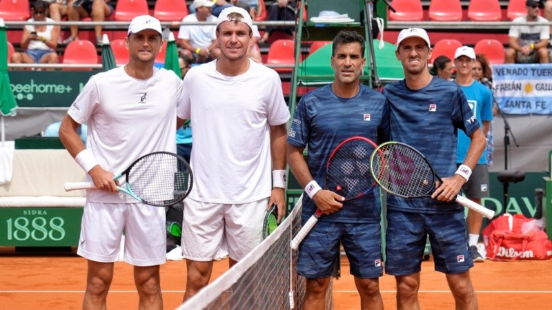  Máximo González y Andrés Molteni buscará inclinar la serie ante la dupla de Aleksandr Nedovyesov-Timofey Skatov.