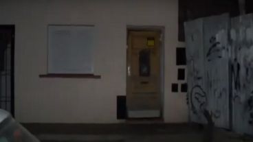 La casa de zona sur donde ocurrió el accidente, totalmente a oscuras.