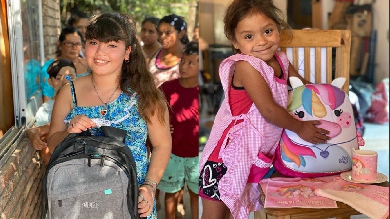 Los chicos que asisten a varios comedores de la región recibirán los útiles donados, de la mano de sus padres.