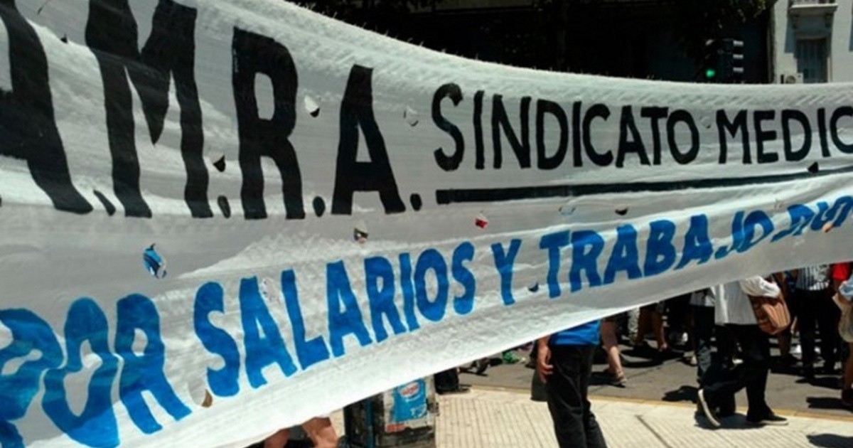 Médicos de Amra anunciaron un paro de 24 horas en reclamo de reapertura ...