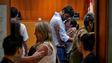 Imágenes de un día histórico para la Justicia en Rosario