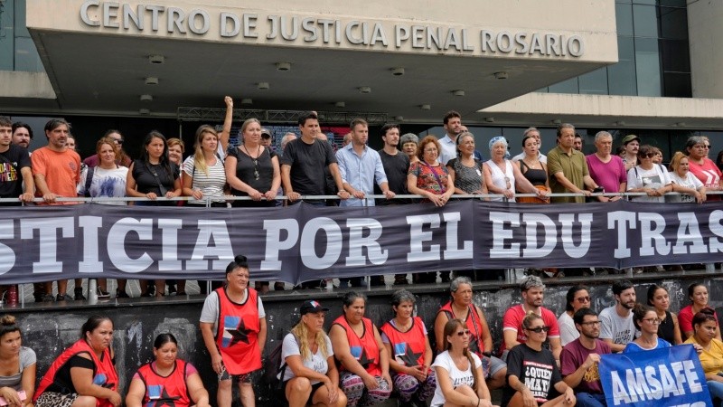 Imágenes de un día histórico para la Justicia en Rosario