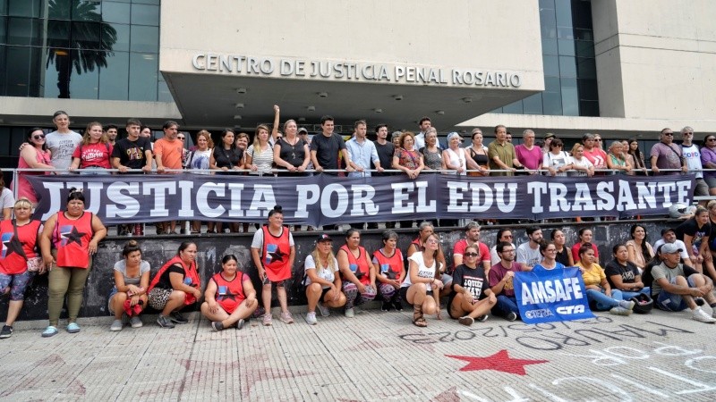 Imágenes de un día histórico para la Justicia en Rosario