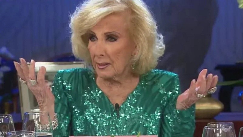 Mirtha Legrand cuestionó la aceleración inflacionaria y las reformas impulsadas por el gobierno de Javier Milei.