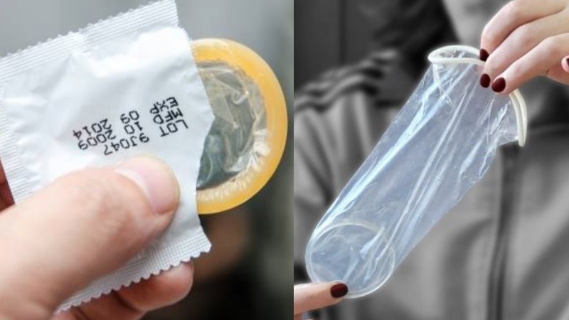 El preservativo peneano y el vaginal 