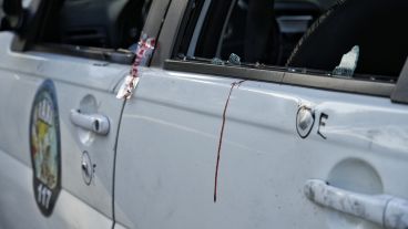 El auto está registrado en San Lorenzo.