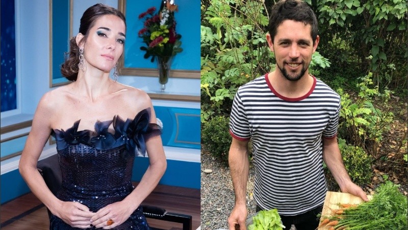 Juana Viale y Yago Lange.