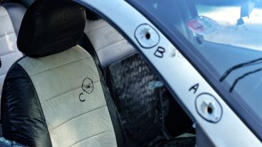 Los gatilleros realizaron ocho disparos con un arma calibre .40.