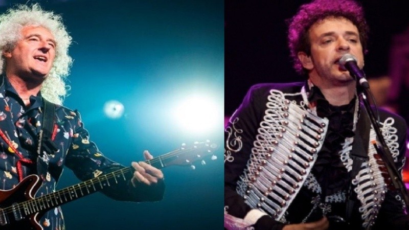 May homenajeó a la banda de Cerati con el video de la previa a una prueba de sonido donde sonaba su canción.