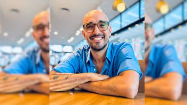 El cantante Abel Pintos.