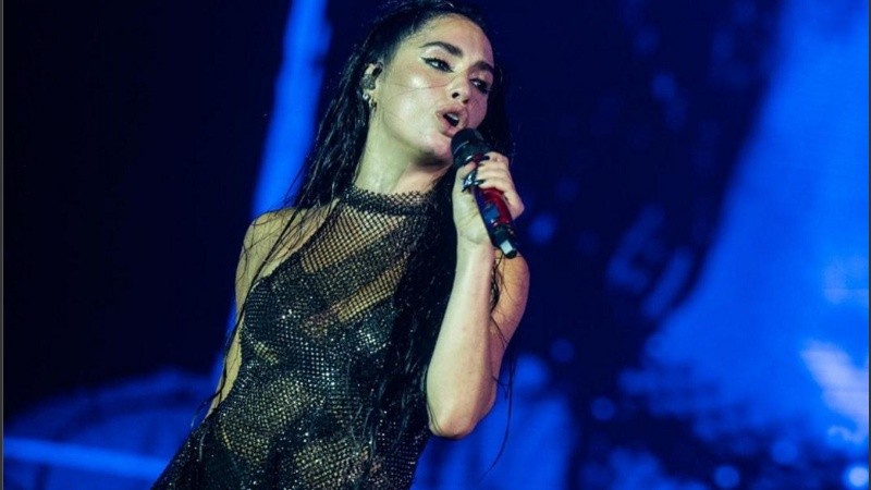 La cantante Lali Espósito.