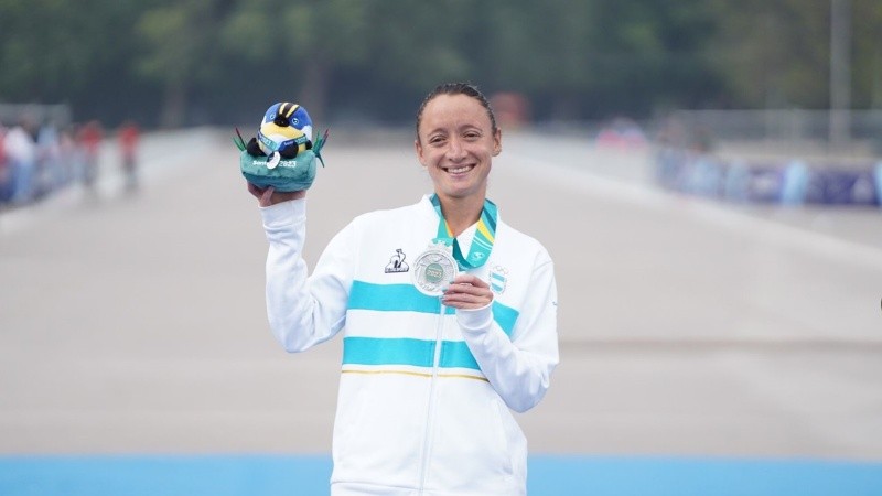 Florencia Borelli ganó una medalla de plata en los Juegos Panamericanos 2023.