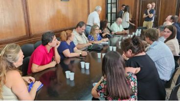La negociación paritaria se realizó este lunes a la tarde en la Secretaría de Trabajo.