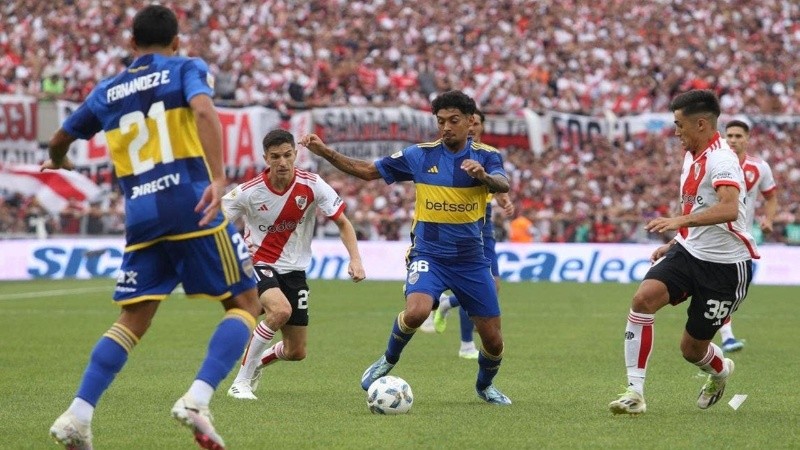 River y Boca empataron 1 a 1 en el Superclásico de la séptima fecha de la Copa de la Liga.