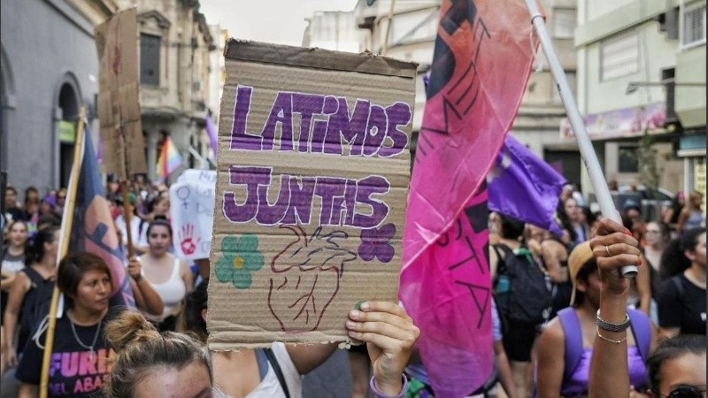 Marcha 8M en Rosario