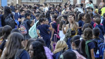 Todos los colegios ya abrieron sus puertas.