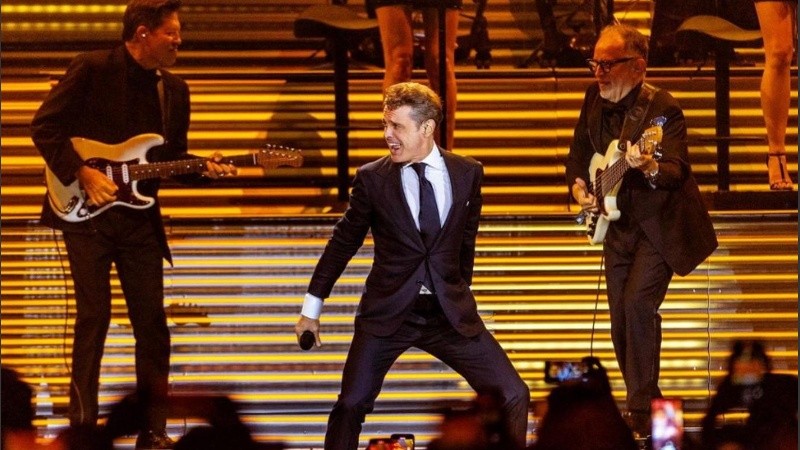 El cantante Luis Miguel.