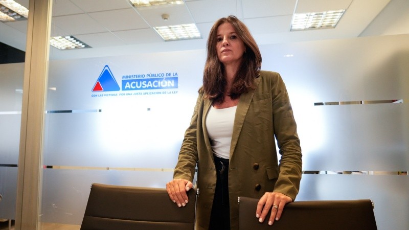 La fiscal regional María Eugenia Iribarren