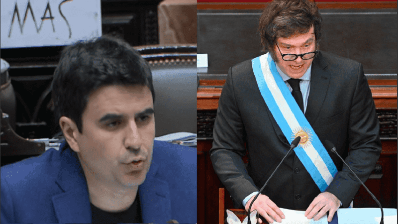 El diputado de Unión por la Patria manifestó que el discurso omitió mencionar a grandes sectores de la población.