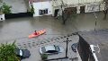Corrientes afectada por un fuerte temporal: con más de 200 milímetros, la capital quedó bajo el agua