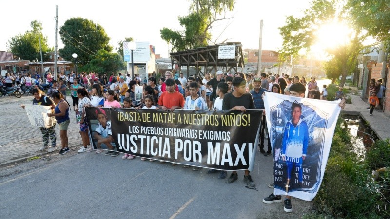 El barrio de Empalme Graneros pidió justicia por el chico asesinado hace un año.