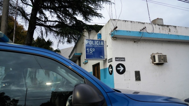La comisaría 15 está ubicada en Sarmiento y Ameghino.