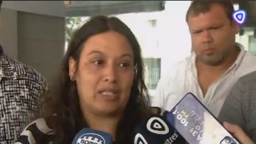 Cintia, la esposa de Diego Alejandro Celentano.