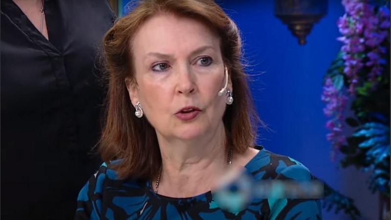 La canciller Diana Mondino.