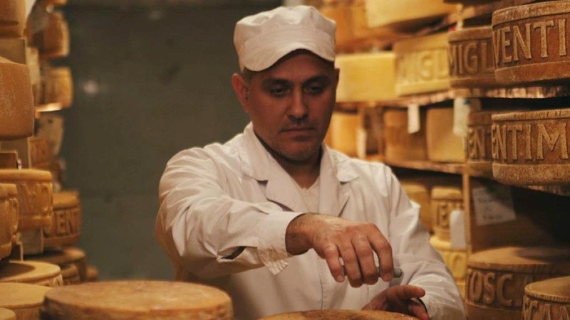 Mauricio Couly y sus famosos quesos