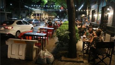 “La mayor facturación la tenemos en la tarde noche", dijo Meliano, referente de los gastronómicos.